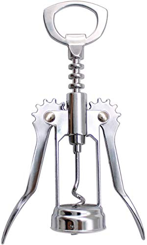 County Winged Corkscrew Bottle Opener - Wine Corkscrew Openers Stopper Beer Cap Remover Waiters Friend for Kitchen