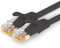1CONN - 10m Netzwerkkabel, Ethernet, Lan & Patchkabel für maximale Internet Geschwindigkeit & verbindet alle Geräte mit RJ 45 Buchse schwarz - 1 Stück