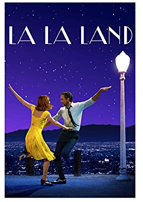 Kunstdruck auf Leinwand, Motiv: La La Land, 30 x 45 cm, ohne Rahmen