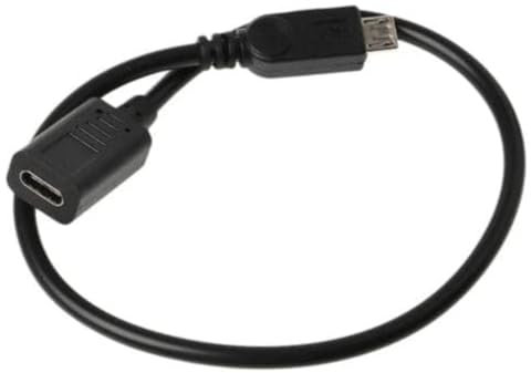 DLH - MOBILE ACCESSORIES Adapter Cable USB-C Female to Micro USB Male - USB 2.0 - LENGT