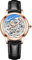 rorios Damen Uhren Wasserdicht Mechanische Automatikuhr mit Lederarmband Skeleton Tourbillon Uhren Mode Leuchtendes Uhren für Mädchen Frauen
