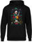 uglyshirt89 8 Bit Griswold Herren Kapuzenpullover | Schöne Bescherung Pullover - Weihnachts Hoodie Herren - Xmas Hoodie | Schwarz (XL)
