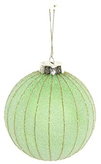 DKD Home Decor Dekokugel aus Glas, 10 x 10 x 10 cm