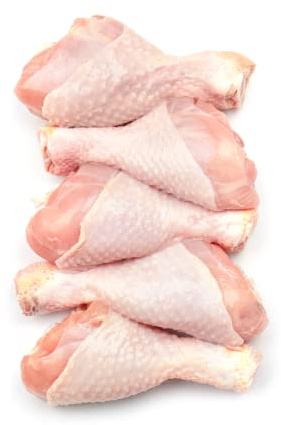 Halal Fresh Chicken Drumsticks 500g x 8 Packs | Premium Bone-In Chicken Legs | Fresh & Chilled | Tender, Juicy & 100% Halal Certified