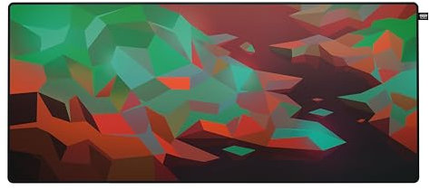 CHERRY XTRFY GP5, XL Gaming-Mauspad aus Stoff (920 x 400 x 3 mm), Glattes Speed-Pad für Präzision, Vernähte Kanten, Rutschfest, Maschinenwaschbar, Litus Red