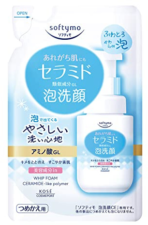 Kose Softymo Face Wash Form 130ml - Refill
