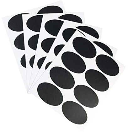 BESTonZON 20blätter Oval Selbstklebende Gewürzetiketten Mit Aufklebern Je Rückstandsfrei Ablösbare Flaschenaufkleber Für Küchen Vorratsdosen Ölresistente Klassifizierungsaufkleber