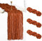 Showgeous 3 Stück Käsetuch Tischläufer Terrakotta, 90 x 300 cm Tischläufer Boho Style Rustikaler Seihtuch Gaze Stoff Tischdekoration für Vintage Hochzeit Geburtstage Babyparty Urlaub Party