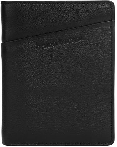 bruno banani Geldbörse im Hochformat Echt Leder Herren | RFID-Schutz, Kompaktes Design, Viele Fächer, Funktional, Clever konzipiert | 021895