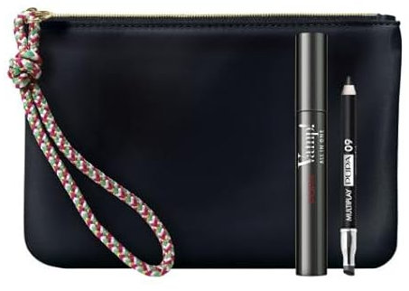 Pupa - Kit Vamp! All In One Mascara 101 Extra Black + Multiplay Matita Occhi 09 Deep Black + Pochette