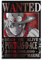 Generisch Anime-Poster One Piece Wanted, Ace, Poster, Wandkunst, Gemälde, Leinwanddrucke, Dekor-Poster, Kunstwerke, 30 x 45 cm