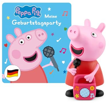 tonies Hörfigur für Toniebox, Peppa Wutz – Meine Geburtstagsparty, Hörspiel für Kinder ab 3 Jahren, Spielzeit ca. 43 Minuten