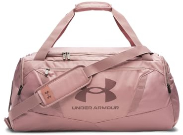 Under Armour Unisex-Erwachsene Undeniable 5.0 Duffle, (673) Turmalin Pink/Turmalin Pink/Maroon Mist, Medium (58L), Undeniable 5.0 Duffle