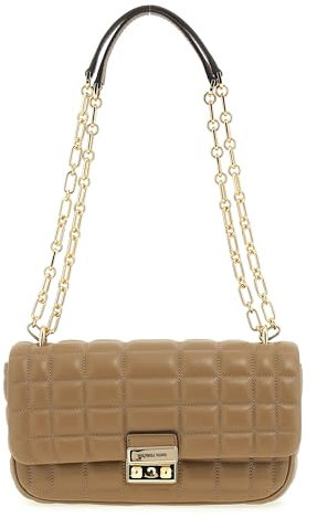 Michael Kors Women Lg Conv Chain Shldr Hand Bag, Husk