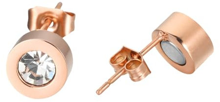MagEnergy Magnetic Stud Ohrringe für Lymphdrainage für Frauen, Magnetfeldtherapie Ohrringe für Pain Relief, Modeschmuck Geschenke