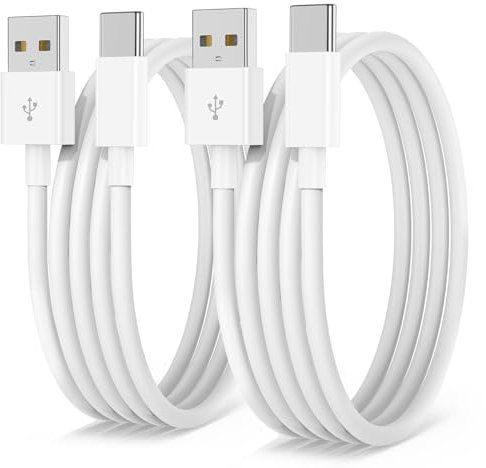 TUMABER USB C Ladekabel, 2Pack 1m USB A auf USB C Kabel Carplay Kabel für iPhone 16/iPhone16 Pro/iPhone 16 Pro max/iPhone 16 Plus/iPhone 15/iPhone15 Pro/iPhone 15 Pro max/iPhone 15 Plus/iPad/iPad Pro