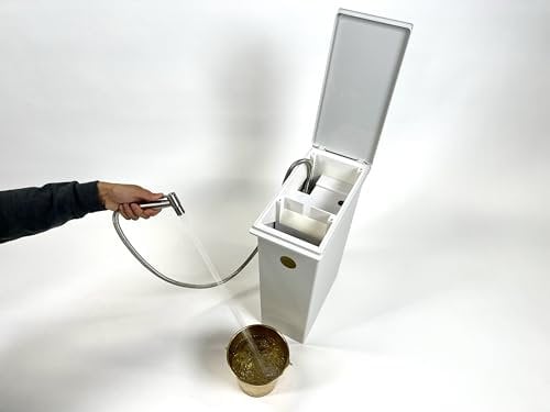 Freestanding Portable Bidet 10L | No Plumbing | Installation Free | Good Capacity 10L Refillable | Self-Contained | Strong Pressure | Douche | Shataf | Lota | Muslim Shower | Bodna [BIDETSY 10L]