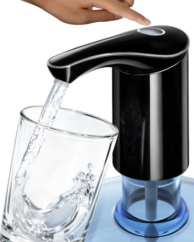 Highest-Output Water Dispenser,Electric USB C Water Pump for 5 Gallon Jug | Fast Pump & Silent Operation | USB-C Rechargeable | Automatic Portable Dispenser | Perfect for Home, Office, Camping