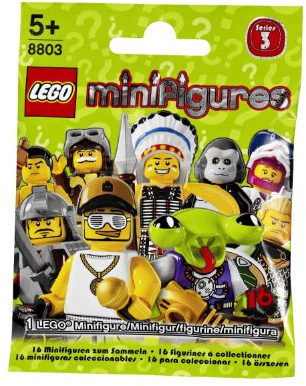 LEGO 8803 - Minifigures 8803 Minifiguren Serie 3