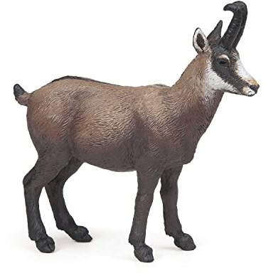 Papo - Realistische Gämse-Figur Spielzeug für Kinder - 3 Jahre + - Kollektion Wilde Tiere - Lernspiel Bergtiere - Geschenkidee Spielzeug für Mädchen und Jungen - 9 cm x 2,5 cm x 8,7 cm