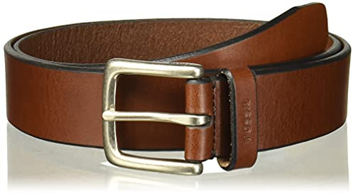Fossil Herren Leather Belt Gürtel, Joe Brown, 42