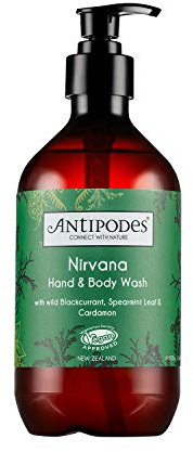 Nirvana Hand and Body Wash – Vitamin C Shower Gel with Kiwi Seed Oil – Cleanses, Rejuvenates & Nourishes Dry Skin, Oily Skin & Blemish Prone Skin – 500ml
