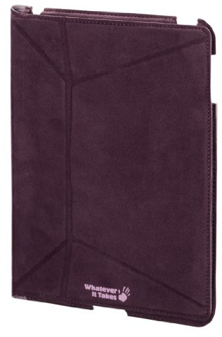 Soft-Touch-Folio für iPad 3rd/4th Generation, Lila, Design: Donna Karan