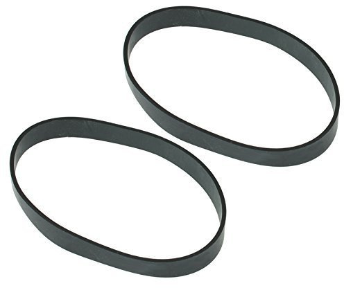 SPARES2GO Type 2 Rubber Drive Belt for Vax V-2200U W90-RU W89-RU V200 V2300 U87 Turboforce Upright Vacuum Cleaner (Pack of 2 Belts)