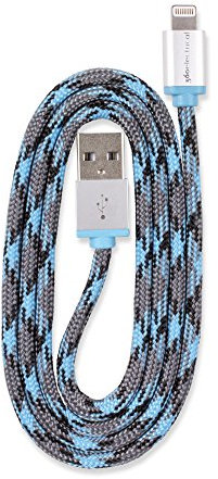 360 Electrical Quickcharge Lightning a USB intrecciato cavo di ricarica, 360400