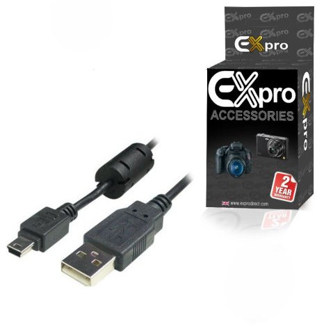 Ex-Pro Fuji Finepix PZ05241-100 USB Cable Lead for Fuji Finepix Cameras [See description for models]