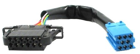 CD Wechsler Adapter 12-Pin auf 8-Pin für Audi, VW, Skoda und Seat