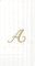 Ideal Home Range Gästehandtuchservietten, 3-lagig, elfenbeinfarbenes Monogramm, 16 Stück, Buchstabe A