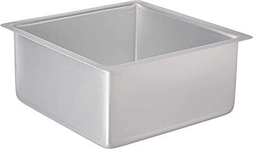 Decora 0062605 Teglia Professionale 20x20xh10cm Quadrata Anodizzata