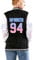 Kpop BTS Unisex Baseballjacke Bangtan Jungen, Jin Suga Jimin V, Damen Mädchen Jungen, Rap Monster 94 Black, Medium