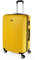 ITACA - Valise Moyenne, Valises Rigides, Valise Rigide, Valise Semaine pour Tout Voyage, Valise Soute de Luxe, Jaune