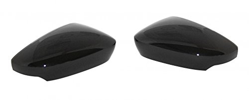 Skoda 6V0072530A Außenspiegelkappen Spiegelblenden Seitenspiegel Spiegelkappen, schwarz