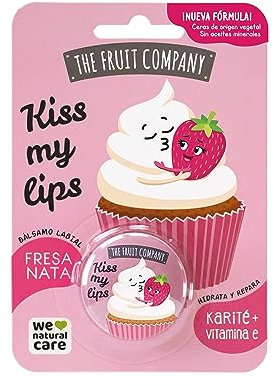 Fruit Company 114906 Pintalabios Fruit Company Balsamo Labial 10 gr.Fresa Nata - 1 Unidad