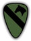 Aufkleber/Sticker 1st US Cavalry Division Us Army Pferde Kopf Vietnam A5036