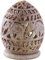Indus Lifespace Teelichthalter mit handgeschnitztem Elefant & Ranken – Speckstein Elefant Figuren – dekorative (7,6 x 7,6 x 10,2 cm)