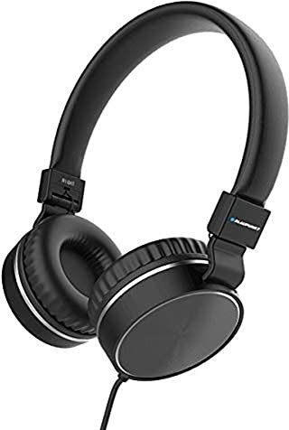 Blaupunkt MP4570-133 Kopfhörer, kabelgebunden, faltbar, Bluetooth, 20 mW/120 cm, Schwarz