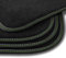 Bär-AfC Auto Fußmatten Premium passend für VW Golf 3 Cabrio 1993-1998, Autoteppiche Velours Schwarz, Nubuk Band Schwarz, Doppelnaht Weiß + Grün, Set 4-teilig, VW09772