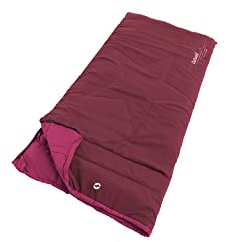 Outwell Jungen Champ Schlafsack, Dunkelrot, One Size