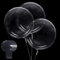 12 Pièces Ballon Transparent, 72cm Ballons Bobo Géant Ballon Transparent a Remplir,Big Balloons Transparent Rond,Réutilisables Ballon d'hélium pour Fete Mariage,Baby Shower,Anniversaire Decoration