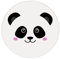 infinite by GEDA LABELS (INFKH) Teller Panda Gesicht 20cm