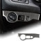 KUNGKIC Kohlefaser Zubehör Auto Scheinwerfer Schalter Taste Abdeckung Innenbereich Dekorative Aufkleber Compatible with Dodge Challenger 2015-2020 Zubehör
