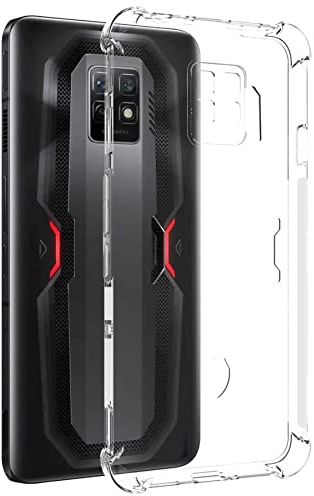mtb more energy® Coque Soft Armor compatible avec ZTE Nubia Red Magic 7 Pro - Coins renforcés - Protection de l'appareil photo - 1,5 mm en TPU - Coque de protection pour téléphone portable
