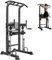 soges Höhenverstellbare Klimmzugstange Power Tower Dip-Station Kraftstation Krafttrainingsgeräte Multifunktionale für zu Hause, Fitnessstudio, 150 kg Gewichtskapazität
