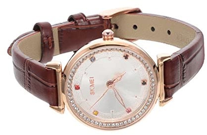 SAFIGLE Elegante Frauen Armbanduhr Armband Dekorative Mädchen Uhr Stilvolle Quarzuhr