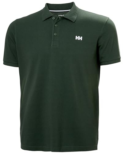 Helly Hansen Herren Transat Polo, Dschungelgrün, S