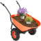 VEVOR Brouette Électrique 2 Roues Chariot de Jardin Motorisé 500 W, Poignée Métal, Roue Large 40 cm, 260 kg, Chariot Utilitaire Chargement Facile pour Ferme, Pelouse, Extérieur, Jardinage, Entrepôt